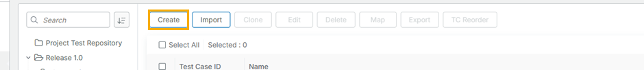 Create button Create button