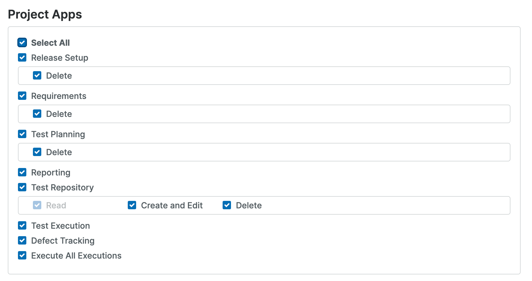 Project Type Template