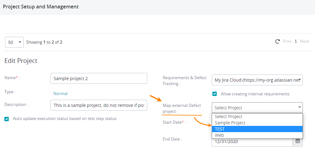 Project Setup and Management Project Setup and Management