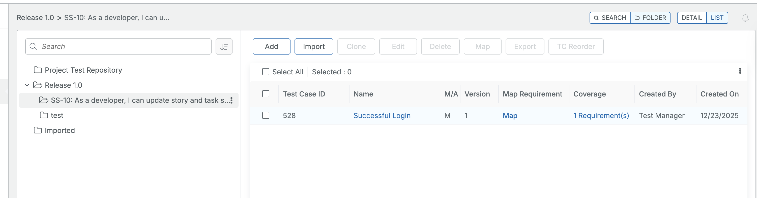 Project Test Repository