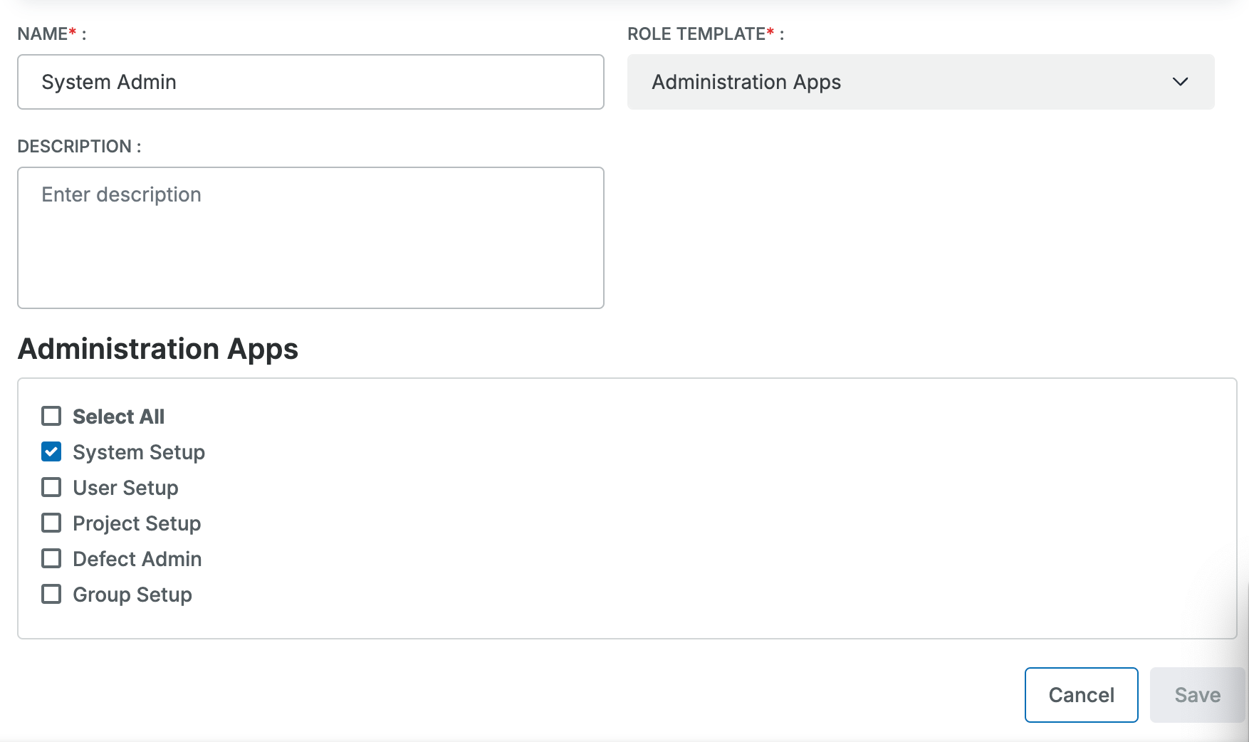 Zephyr System Setup Permission