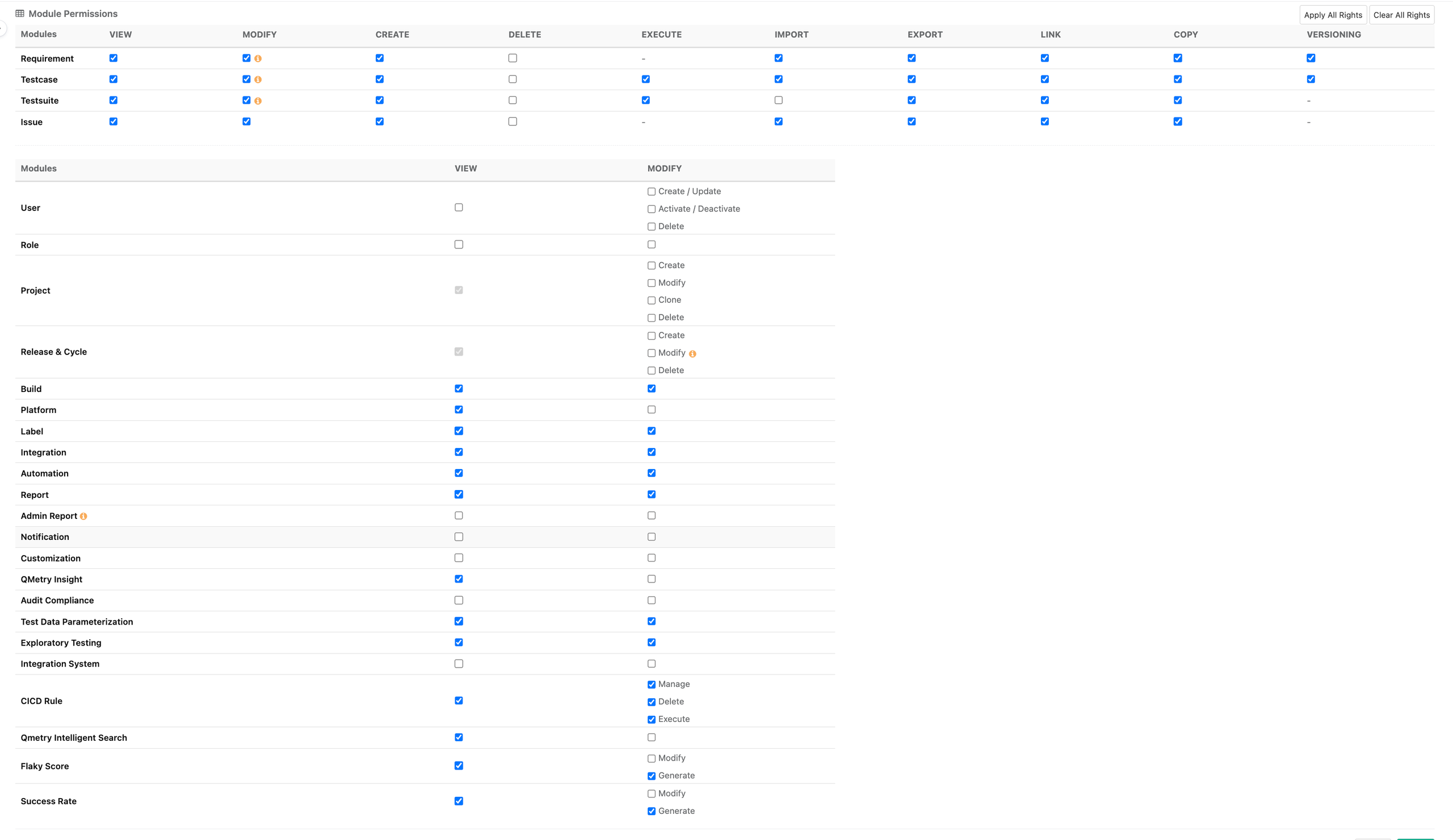 Execution Tester Role